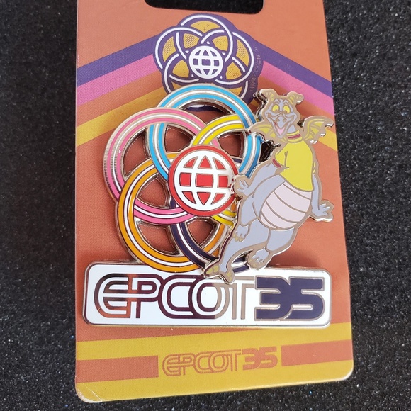 Disney Jewelry - Disney Parks Figment 35th Anniversary Pin, NEW
